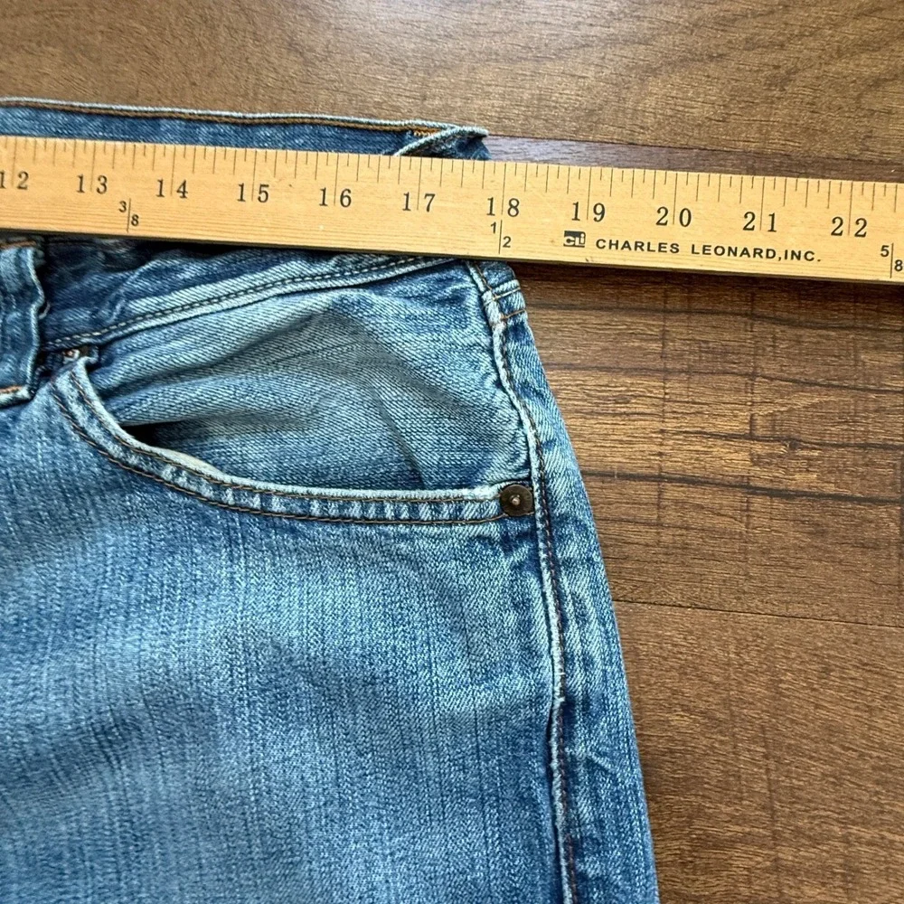RL Ashmore Vintage Ralph Lauren Jeans Mens 36x27 Blue Loose Fit Wash Denim